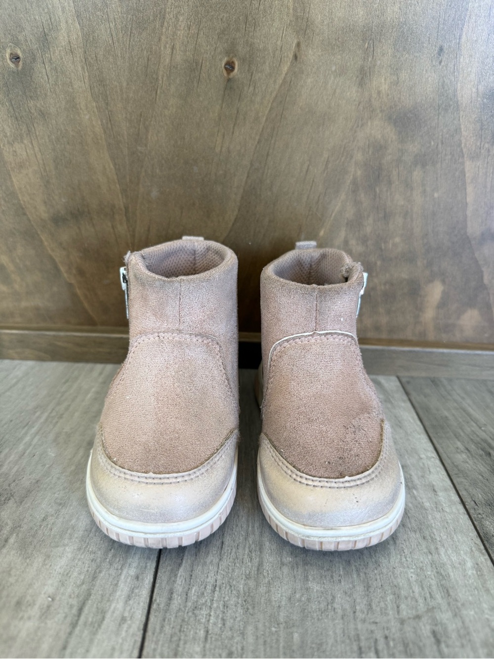 Stride Rite Ankle Boots in Light Sparkle Pink - Comfortable Everyday Shoe
